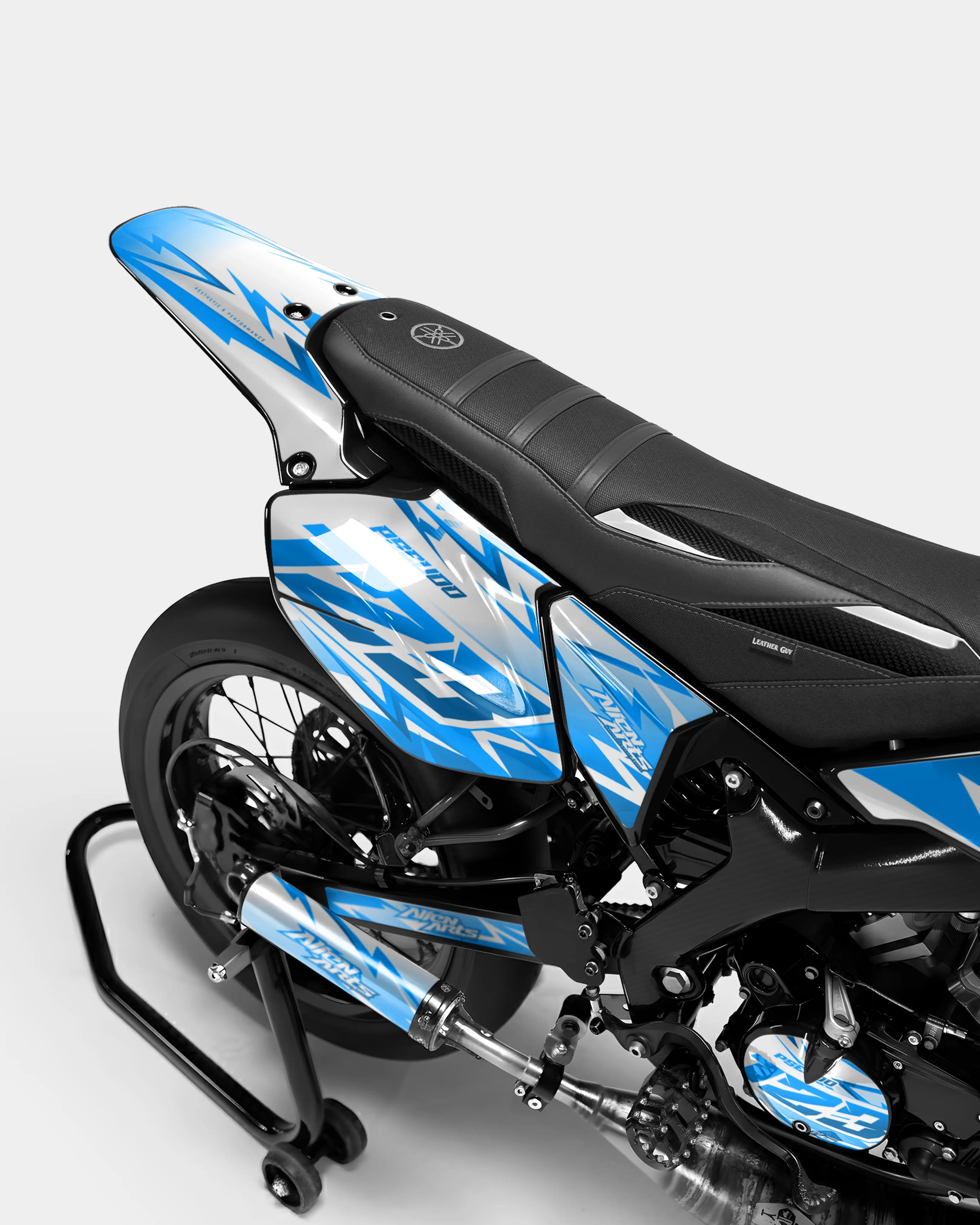 CALYPSO - Kit deco YAMAHA DT 50cc - Bleu