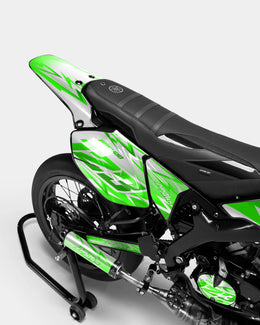 CALYPSO - Kit deco YAMAHA DT 50cc - Vert — vue 3