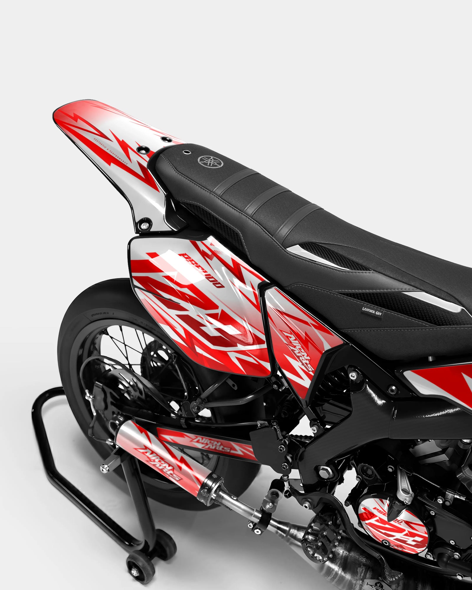 CALYPSO - Kit decorativo YAMAHA DT 50cc - Rojo