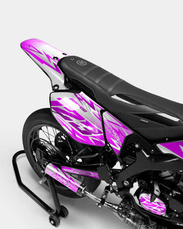 CALYPSO - Kit deco YAMAHA DT 50cc - Rose — vue 3