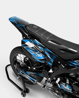 CIEL - Kit deco YAMAHA DT 50cc - Bleu — vue 3