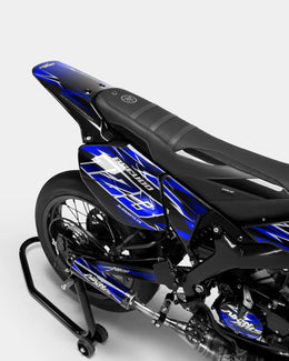 CIEL - Kit deco YAMAHA DT 50cc - Bleu foncé — vue 3