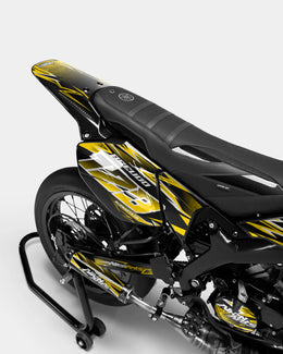 CIEL - Kit deco YAMAHA DT 50cc - Jaune foncé — vue 3