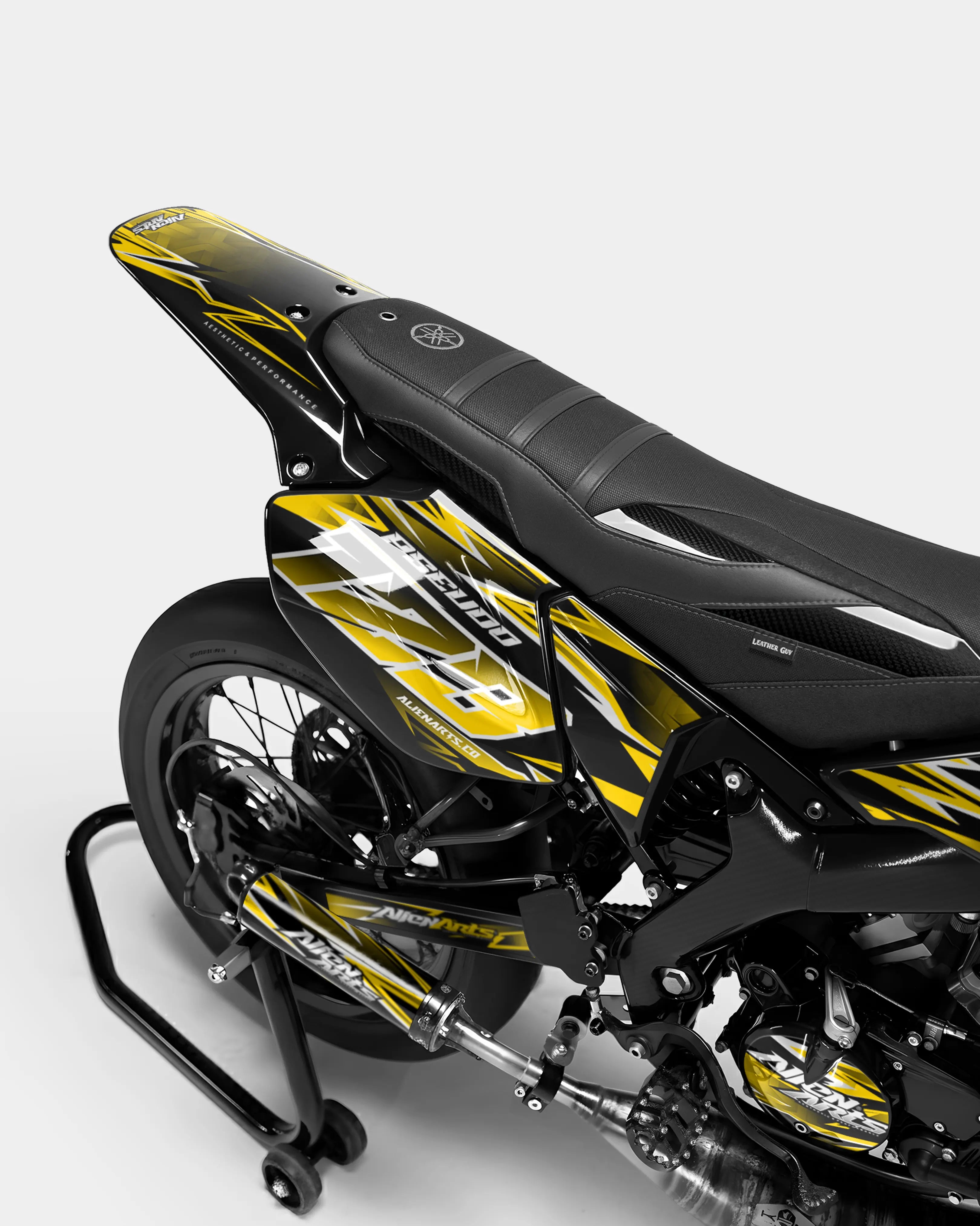 CIEL - Kit deco YAMAHA DT 50cc - Jaune foncé