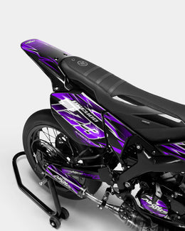 CIEL - Kit deco YAMAHA DT 50cc - Violet — vue 3