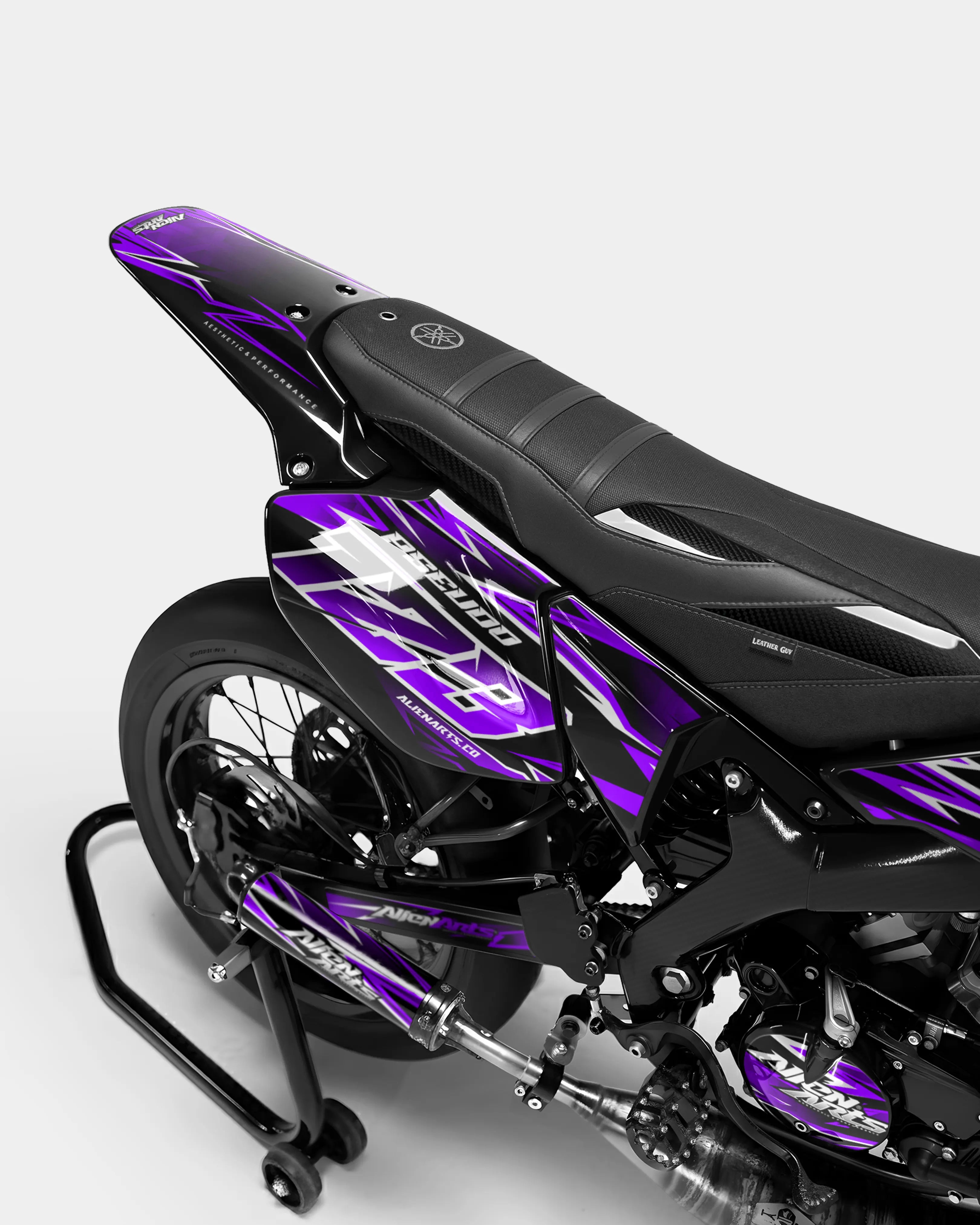 CIEL - Kit deco YAMAHA DT 50cc - Violet