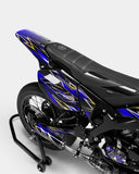 ECLAT - Dekorationsset YAMAHA DT 50cc - Dunkelblau