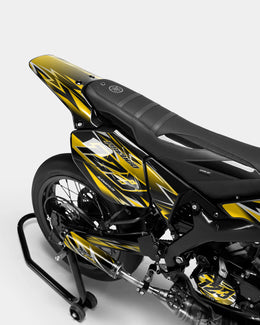 ECLAT - Kit deco YAMAHA DT 50cc - Jaune foncé — vue 3