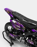 ECLAT - YAMAHA DT 50cc Decal Kit - Purple
