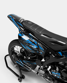 ELARA - Kit deco YAMAHA DT 50cc - Bleu — vue 3