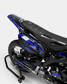 ELARA - Kit deco YAMAHA DT 50cc - Bleu foncé — vue 3