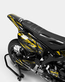 ELARA - Kit deco YAMAHA DT 50cc - Jaune foncé