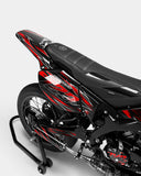 ELARA - Kit deco YAMAHA DT 50cc - Rouge