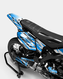 FABLE - Kit deco YAMAHA DT 50cc - Bleu — vue 3