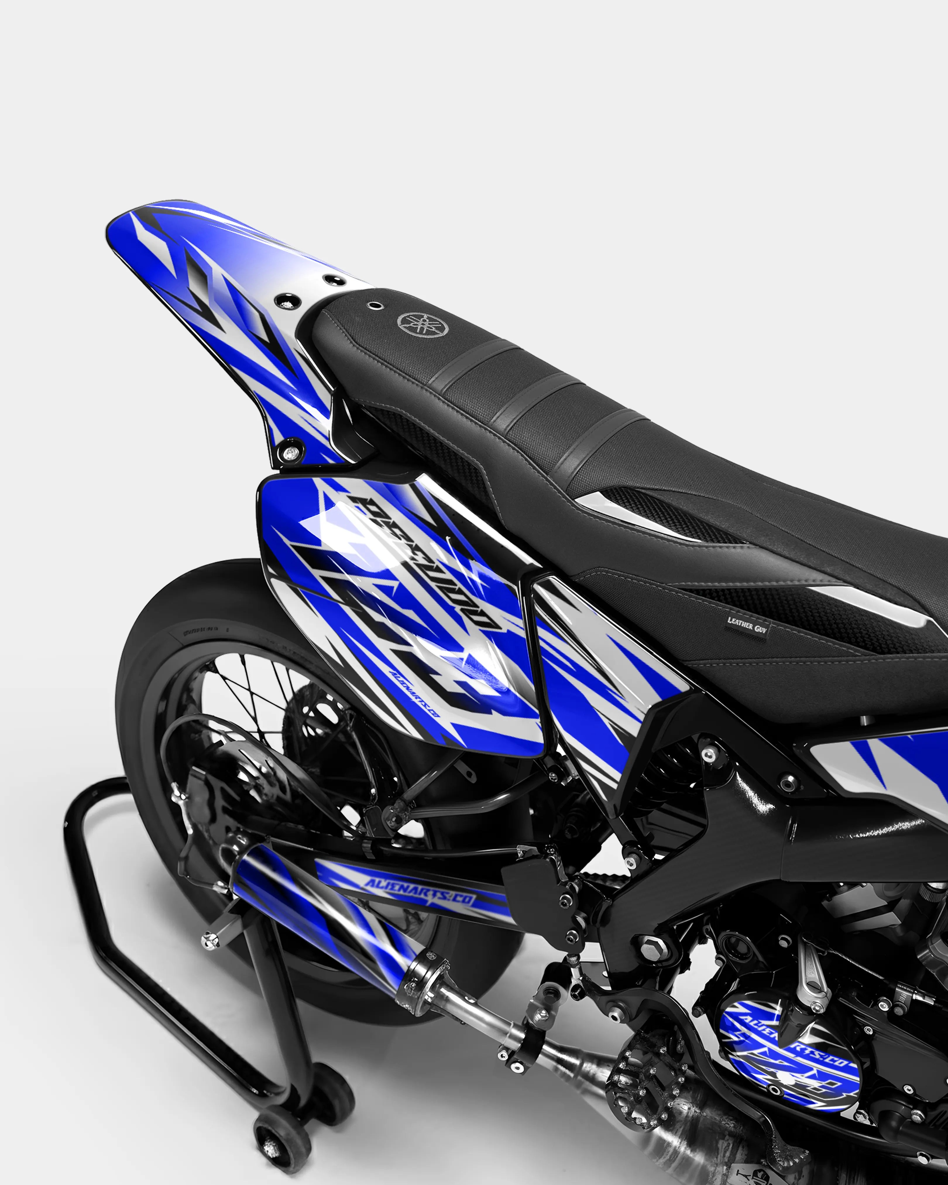 FABLE - Kit deco YAMAHA DT 50cc - Bleu foncé