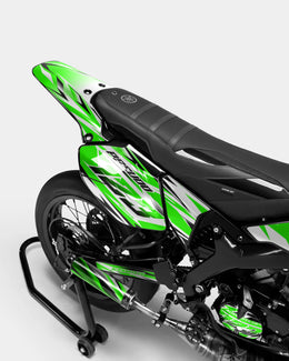 FABLE - Kit deco YAMAHA DT 50cc - Vert — vue 3