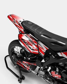 FABLE - Kit deco YAMAHA DT 50cc - Rouge — vue 3