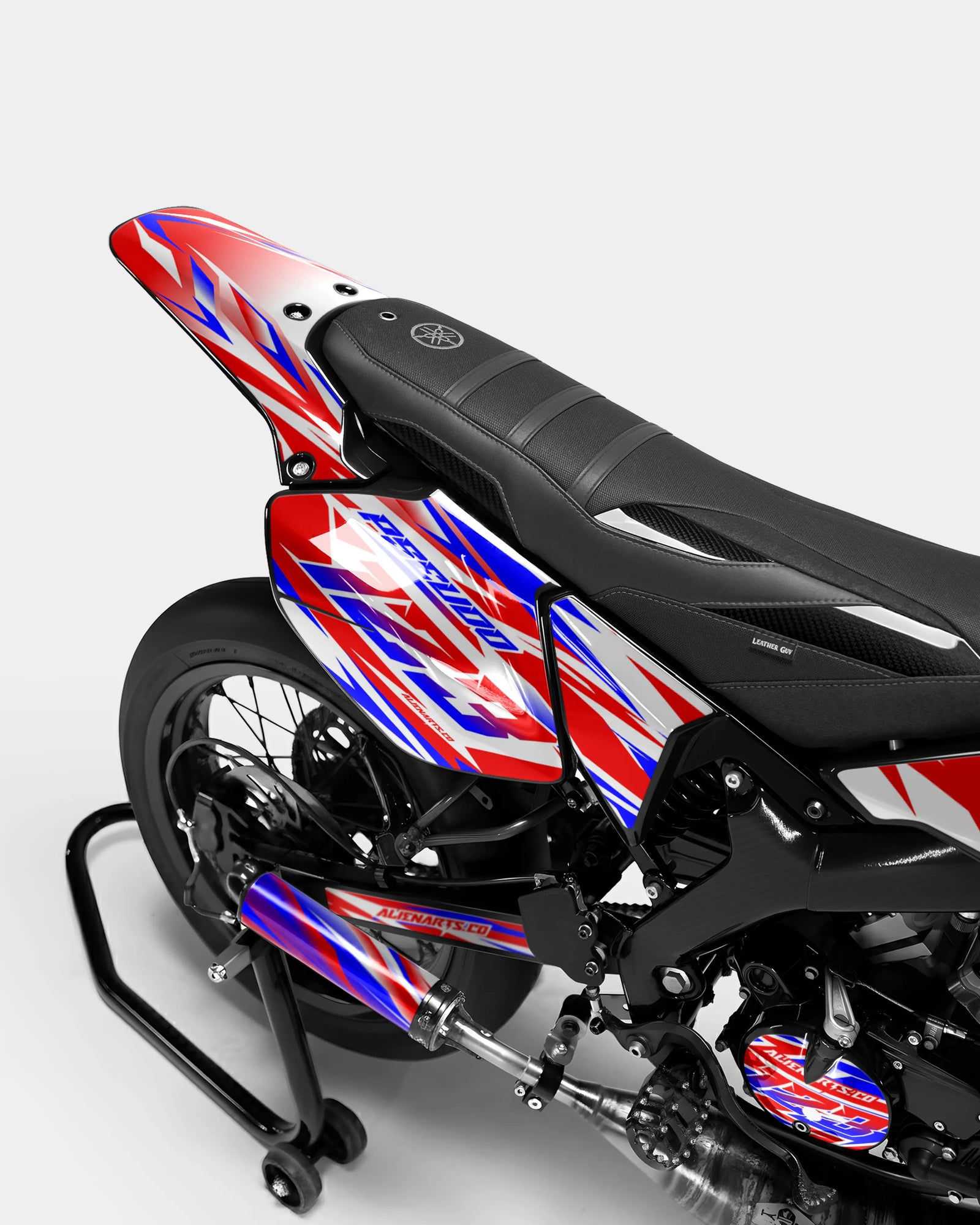 FABLE - Kit decorativo YAMAHA DT 50cc - Rojo Azul
