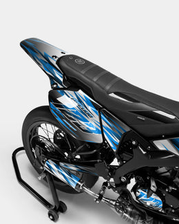 FIKA - Kit deco YAMAHA DT 50cc - Bleu — vue 3