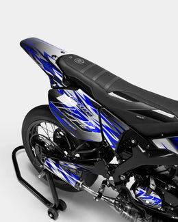 FIKA - Kit deco YAMAHA DT 50cc - Bleu foncé — vue 3