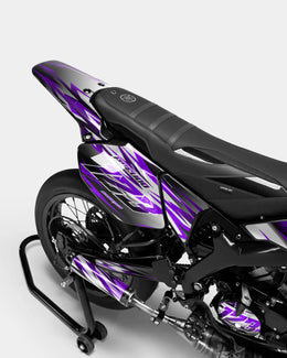 FIKA - Kit deco YAMAHA DT 50cc - Violet — vue 3