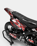 FIKA - Dekorationsset YAMAHA DT 50cc - Rot