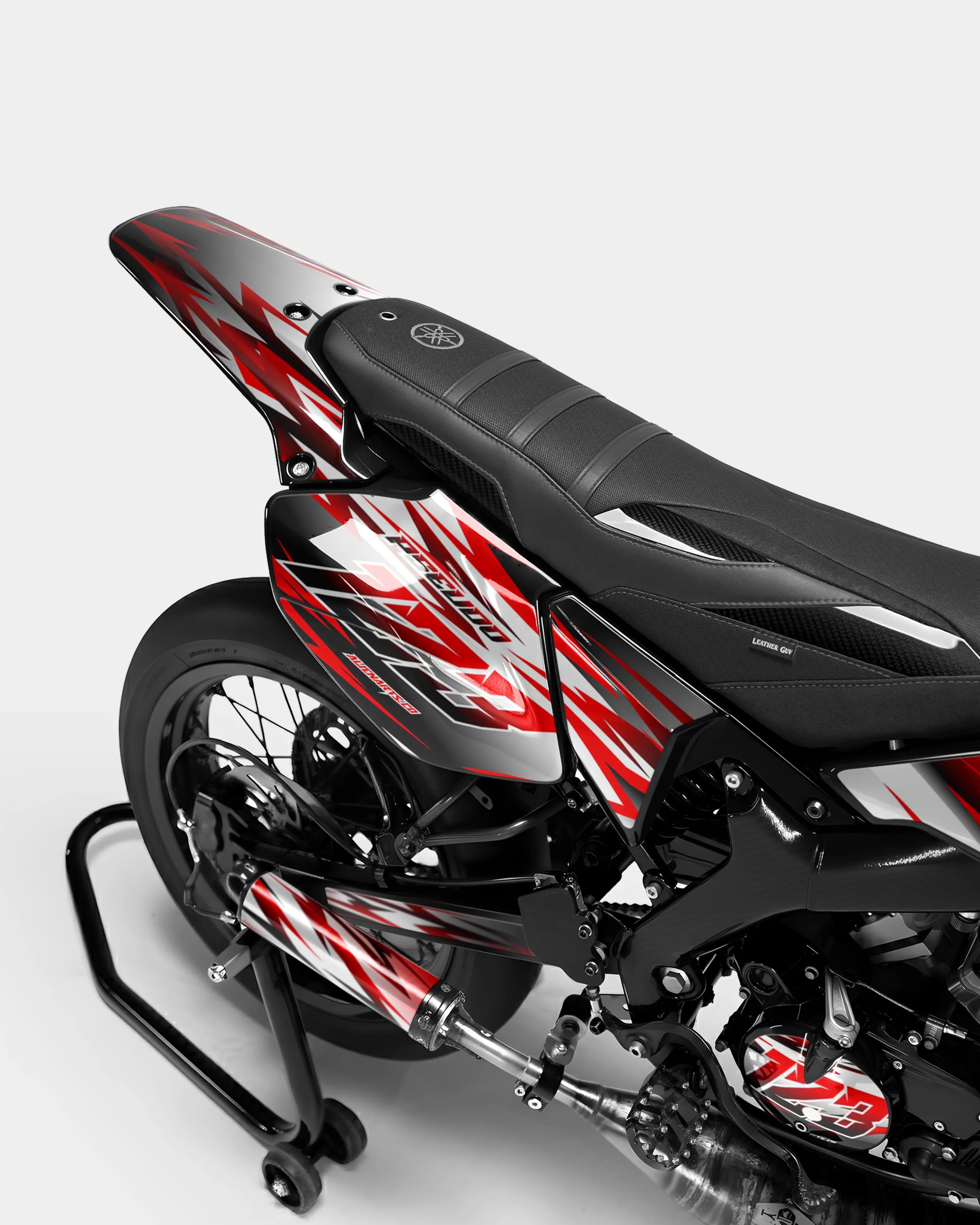 FIKA - Kit deco YAMAHA DT 50cc - Rouge