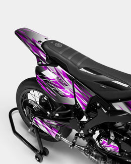 FIKA - Kit deco YAMAHA DT 50cc - Rose — vue 3