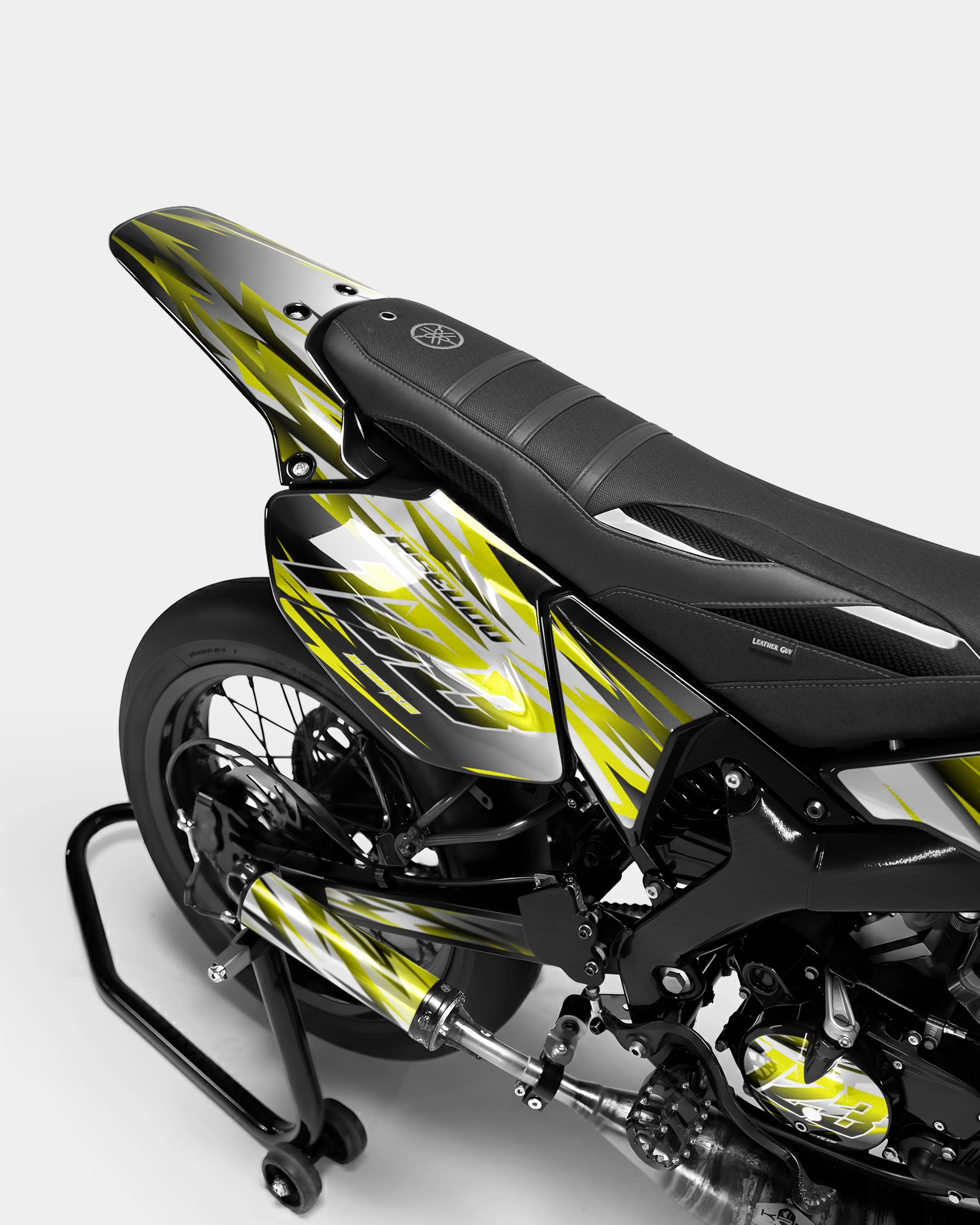 FIKA - Kit deco YAMAHA DT 50cc - Jaune