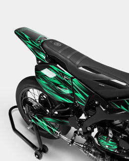 LIEN - Kit deco YAMAHA DT 50cc - Bleu — vue 3