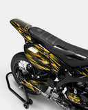 LINK – Dekorationsset YAMAHA DT 50cc – Dunkelgelb