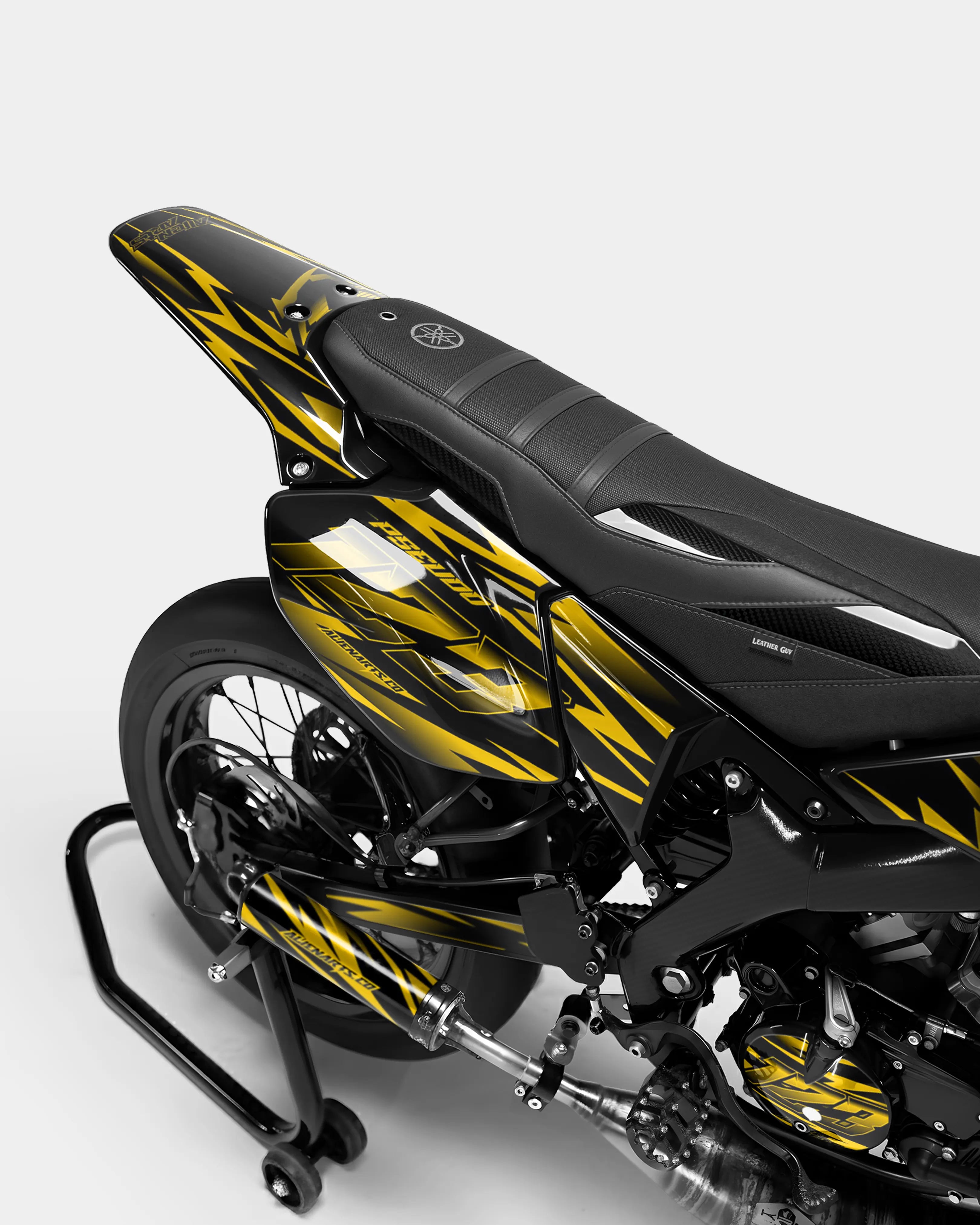 LINK – Dekorationsset YAMAHA DT 50cc – Dunkelgelb