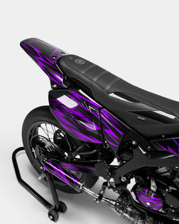LIEN - Kit deco YAMAHA DT 50cc - Violet — vue 3