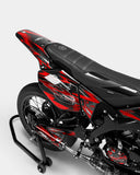 LISSE - Kit deco YAMAHA DT 50cc - Rouge