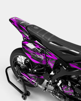 LISSE - Kit deco YAMAHA DT 50cc - Rose — vue 3