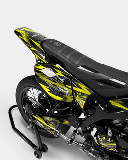 LISSE - Kit deco YAMAHA DT 50cc - Jaune — vue 3