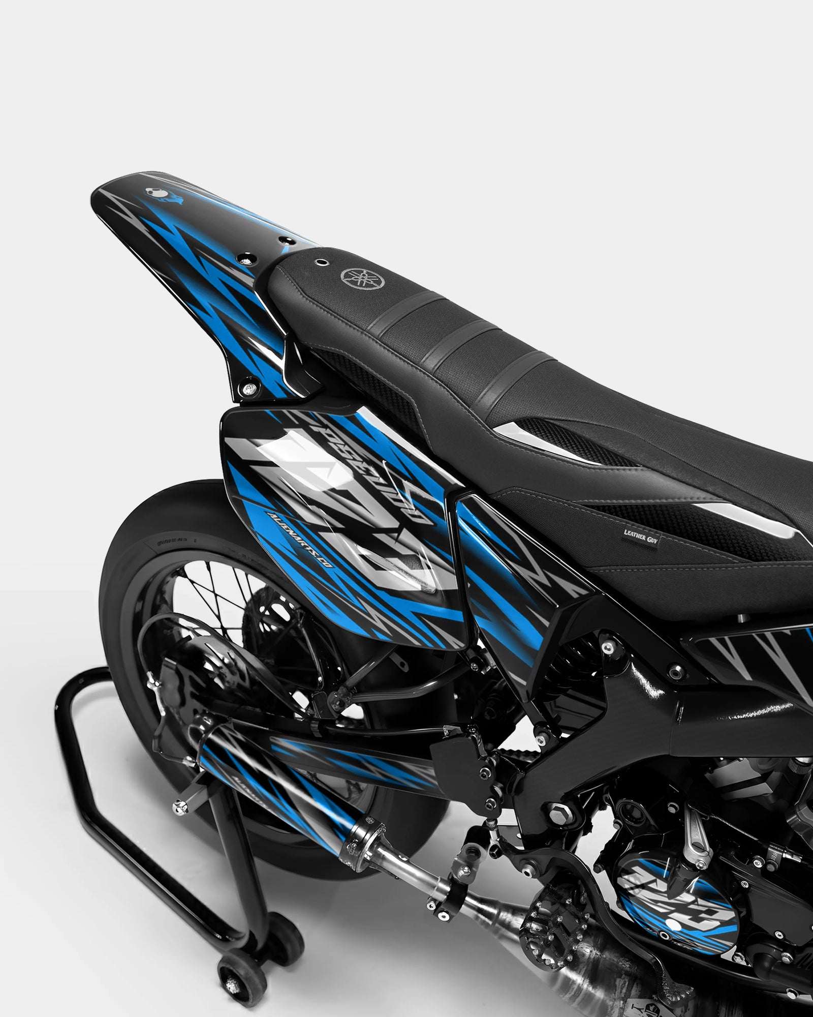LUEUR - Kit decorativo YAMAHA DT 50cc - Blu