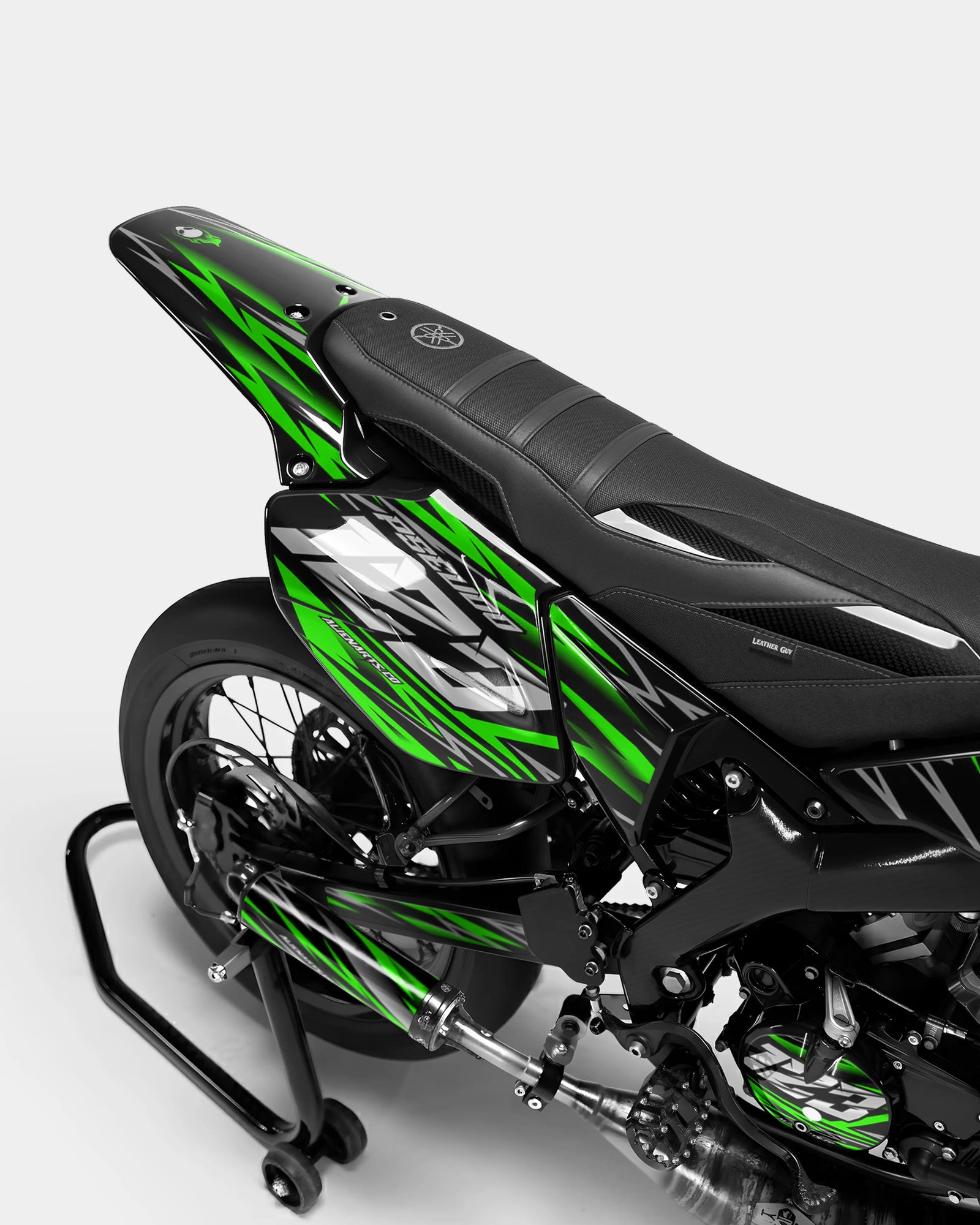 LUEUR - Kit decorativo YAMAHA DT 50cc - Verde
