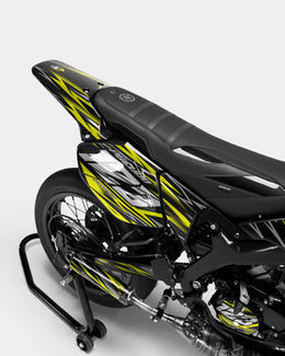 LUEUR - Kit deco YAMAHA DT 50cc - Jaune — vue 3