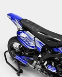 LUNIOR - Kit decorativo YAMAHA DT 50cc - Azul oscuro