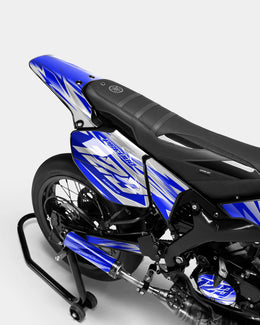 LUNIOR - Kit deco YAMAHA DT 50cc - Bleu foncé — vue 3