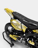 LUNIOR - YAMAHA DT 50cc Decal Kit - Dark Yellow