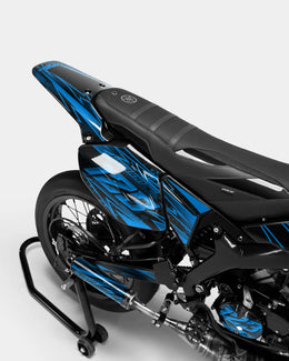 MIROIR - Kit deco YAMAHA DT 50cc - Bleu — vue 3