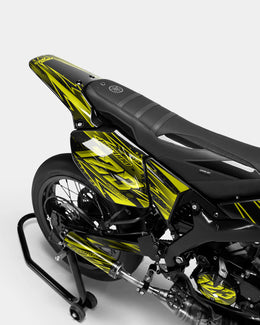 MIROIR - Kit deco YAMAHA DT 50cc - Jaune — vue 3