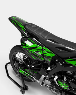 NOVUM - Kit deco YAMAHA DT 50cc - Vert — vue 3