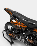 NOVUM - YAMAHA DT 50cc Decal Kit - Orange