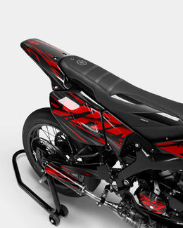 NOVUM - Kit deco YAMAHA DT 50cc - Rouge — vue 3