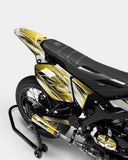 ONYX - YAMAHA DT 50cc Decal Kit - Dark Yellow