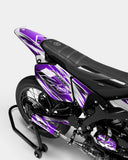 ONYX - YAMAHA DT 50cc Decal Kit - Purple