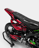 PAENO - YAMAHA DT 50cc Decal Kit - Green Red
